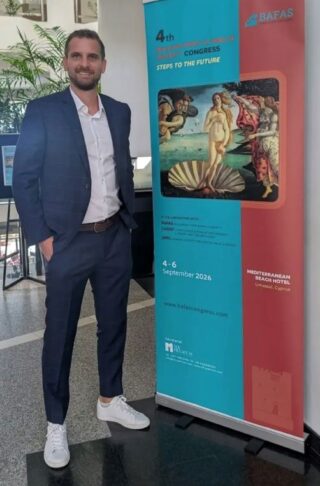 Ο Δρ Ιωάννης Γιαννακόπουλος στο 4ο BAFAS Balkan Foot & Ankle Society Congress 2026 στη Λεμεσό, Κύπρο, με αντικείμενο τη χειρουργική ποδοκνημικής και άκρου ποδός.